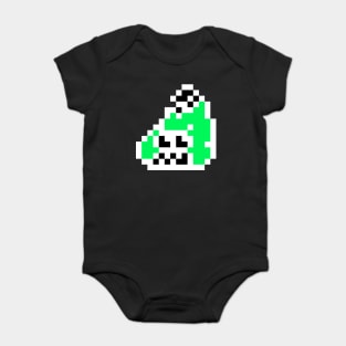 White 8-bit Fishfry Baby Bodysuit